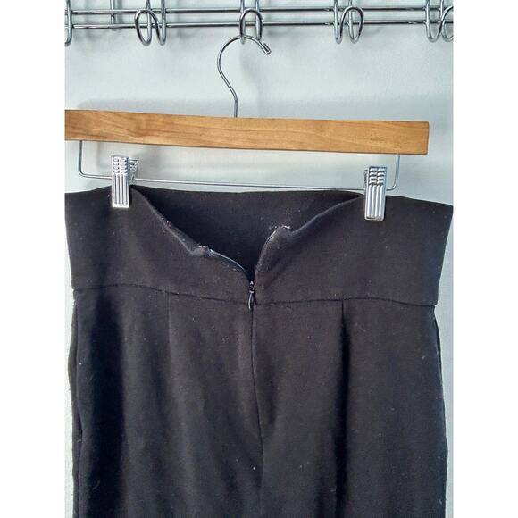 Dolce & Gabbana Pencil Skirt Size 30 Black Stretch Knit Minimalist Office Preppy - Picture 5 of 12